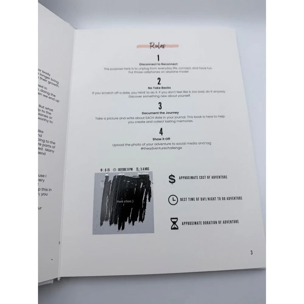 The Adventure Challenge Couples Edition‎ Scratch Off Date Night Book Journal